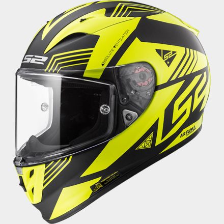 LS2 FF323.27 ARROW R EVO NEON BLACK HI-VIS YELLOW