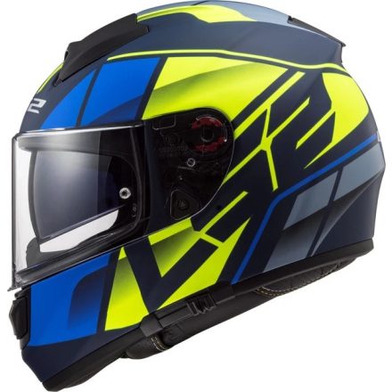 LS2 FF397 VECTOR FT2 KRIPTON MATT BLUE HI VIS