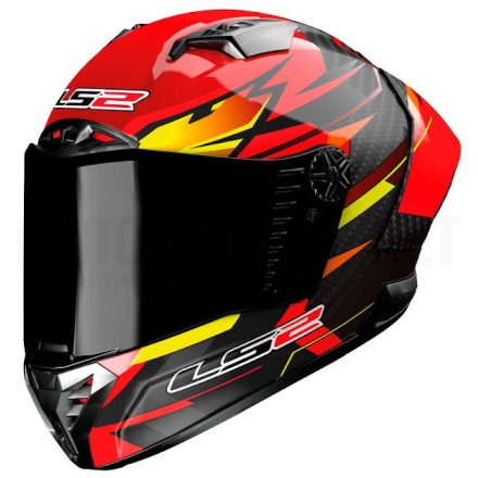 LS2 FF805 THUNDER C GP AERO FIRE RED BLACK