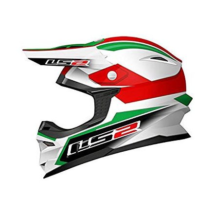 LS2 MX456.21 TUAREG RED GREEN XL