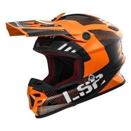 LS2 MX456 LIGHT RALLIE ORANGE BLACK